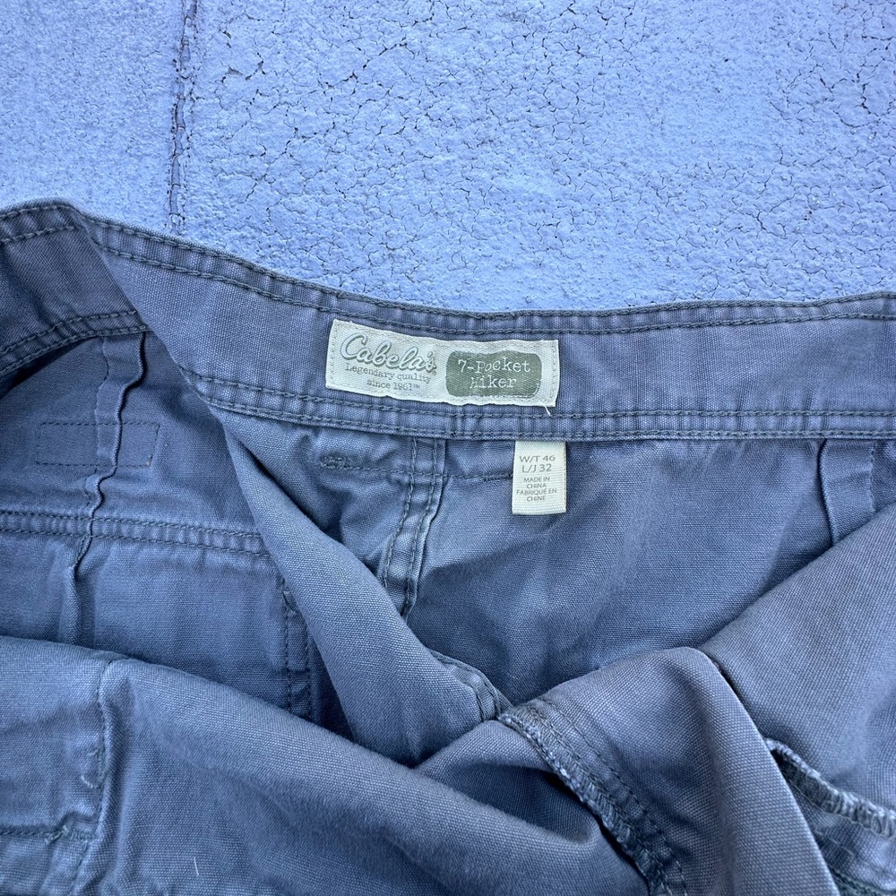 Cabela’s Mens 7 pocket Hiker Pants 46x32